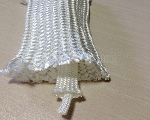 High Silica Fiber Braided Sleeving