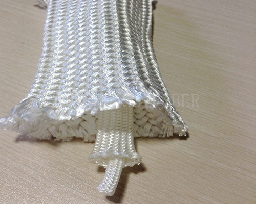 High Silica Fiber Braided Sleeving