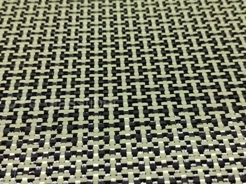 Aramid Carbon Mixed Fabric